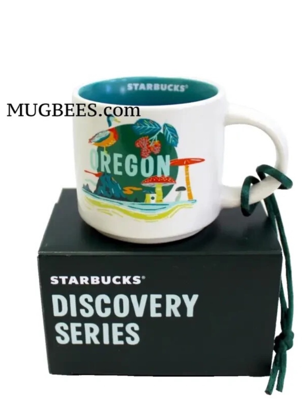 Starbucks Discovery Series Ornament Oregon Ceramic Demi Cup 2oz NEW